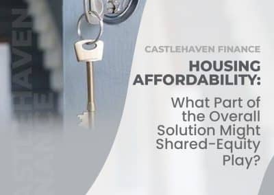 Housing Affordability: What Part of the Overall Solution Might Shared-Equity Play?